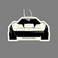 Paper Air Freshener - Corvette Car (Front)